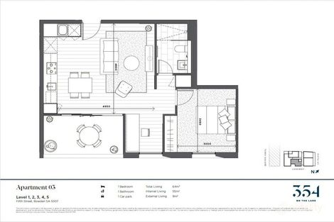 Property photo of 103/354 Fifth Street Bowden SA 5007