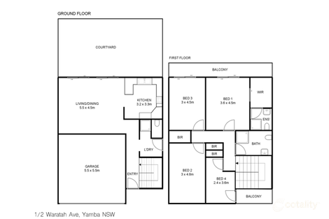 Property photo of 1/2 Waratah Avenue Yamba NSW 2464