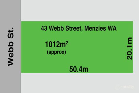43 Webb St, Menzies, WA 6436