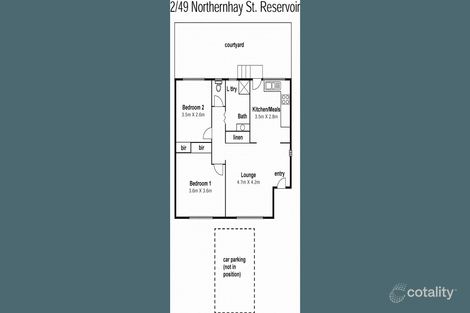 Property photo of 2/49 Northernhay Street Reservoir VIC 3073