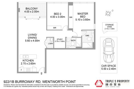 Property photo of 922/1B Burroway Road Wentworth Point NSW 2127