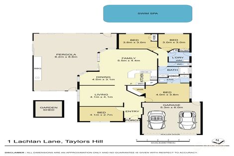 Property photo of 1 Lachlan Lane Taylors Hill VIC 3037