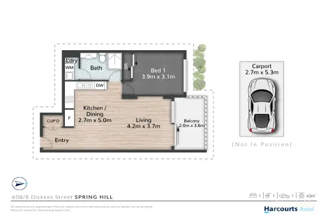 Property photo of 608/8 Dickens Street Spring Hill QLD 4000