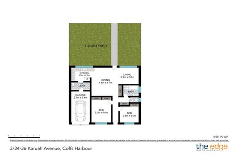 Property photo of 3/34-36 Karuah Avenue Coffs Harbour NSW 2450