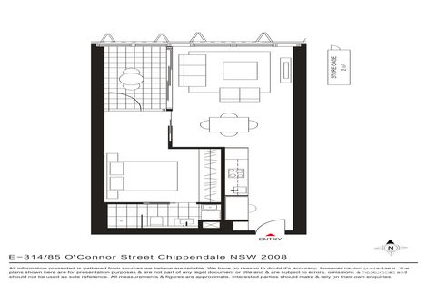 Property photo of 314/85 O'Connor Street Chippendale NSW 2008