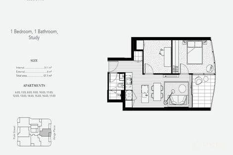 603/39 Park St, South Melbourne, VIC 3205