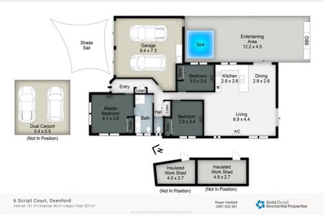 6 Script Ct, Oxenford, QLD 4210