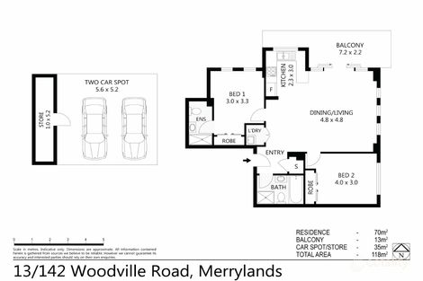 Property photo of 13/142-146 Woodville Road Merrylands NSW 2160