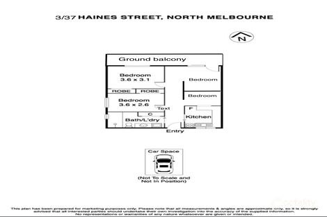 Property photo of 3/37-41 Haines Street North Melbourne VIC 3051