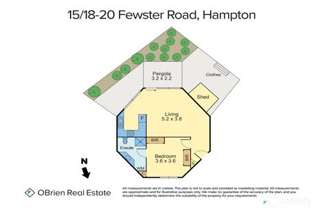 Property photo of 15/18-20 Fewster Road Hampton VIC 3188