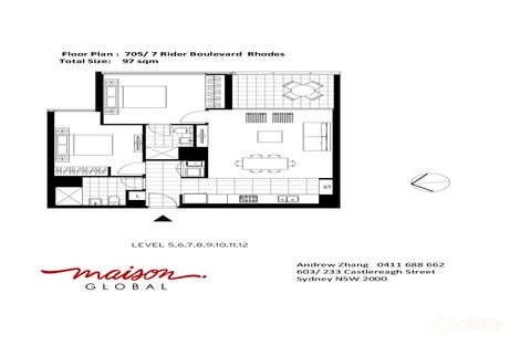 Property photo of 705/7 Rider Boulevard Rhodes NSW 2138