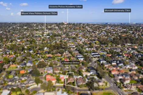 Property photo of 4 Newton Grove Glen Waverley VIC 3150