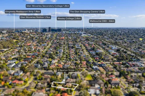 Property photo of 4 Newton Grove Glen Waverley VIC 3150