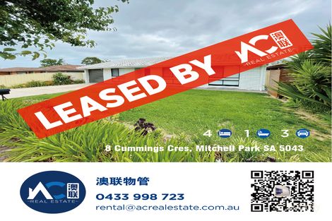 Property photo of 8 Cummings Crescent Mitchell Park SA 5043