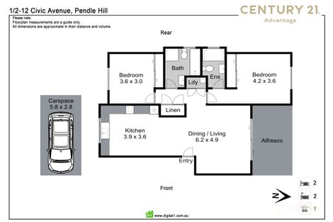 Property photo of 1/2-12 Civic Avenue Pendle Hill NSW 2145