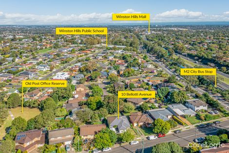 Property photo of 10 Bellotti Avenue Winston Hills NSW 2153