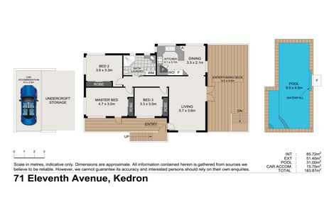 Property photo of 71 Eleventh Avenue Kedron QLD 4031