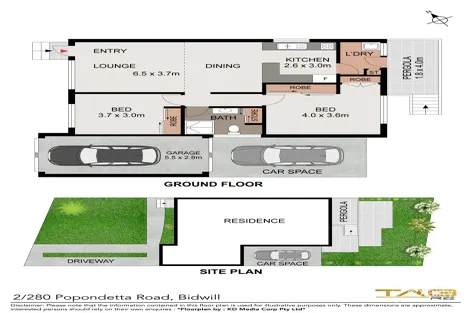 Property photo of 2/280 Popondetta Road Bidwill NSW 2770