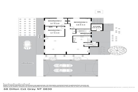Property photo of 68 Dillon Circuit Gray NT 0830