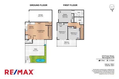 Property photo of 2/12 Fraser Street Morningside QLD 4170