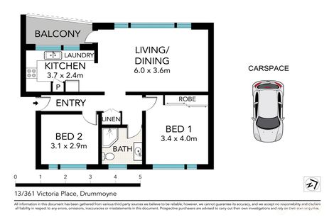 13/361 Victoria Pl, Drummoyne, NSW 2047
