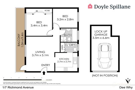 Property photo of 1/7 Richmond Avenue Dee Why NSW 2099