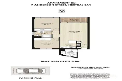 Property photo of 22/7 Anderson Street Neutral Bay NSW 2089