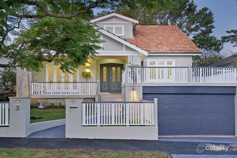 Property photo of 3 Highgate Road Lindfield NSW 2070
