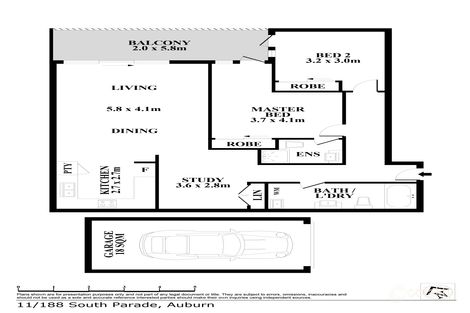 11/188 South Pde, Auburn, NSW 2144