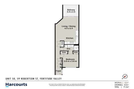 Property photo of 50/59 Robertson Street Fortitude Valley QLD 4006