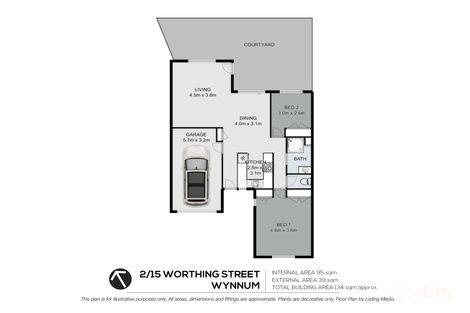 Property photo of 2/15 Worthing Street Wynnum QLD 4178