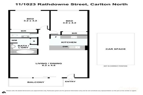 Property photo of 11/1023 Rathdowne Street Carlton North VIC 3054