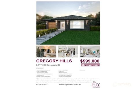 Lot 1311 Kavanagh St, Gregory Hills, NSW 2557