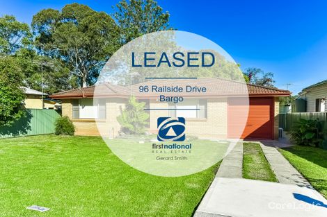 Property photo of 96 Railside Avenue Bargo NSW 2574