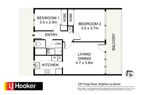 3/67 Kings Rd, Brighton-Le-Sands, NSW 2216