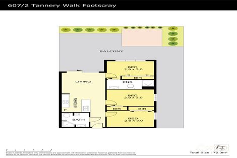 Property photo of 607D/2 Tannery Walk Footscray VIC 3011