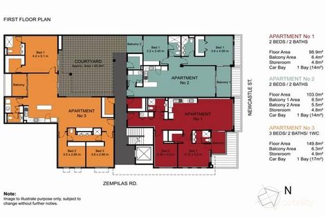 Property photo of 3/255 Newcastle Street Northbridge WA 6003