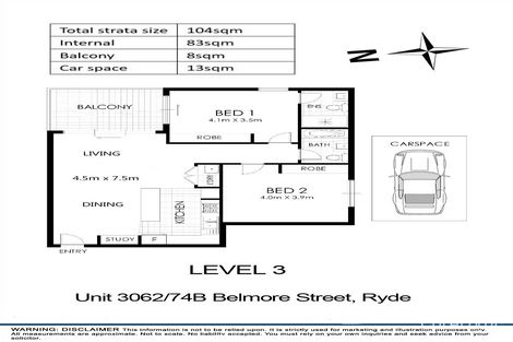 Property photo of 3062/74B Belmore Street Ryde NSW 2112