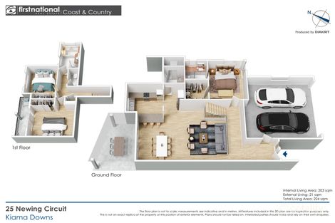 Property photo of 25 Newing Circuit Kiama Downs NSW 2533