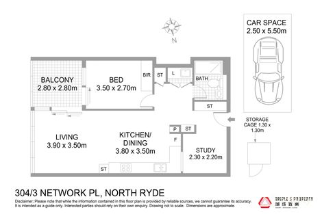 Property photo of 304/3 Network Place North Ryde NSW 2113