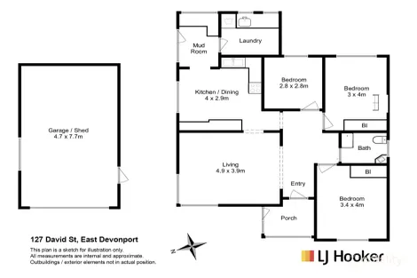 Property photo of 127 David Street East Devonport TAS 7310