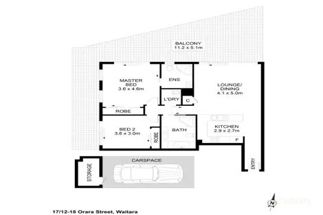 Property photo of 17/12-18 Orara Street Waitara NSW 2077