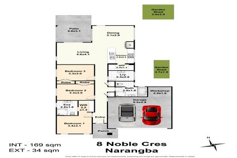 8 Noble Cres, Narangba, QLD 4504