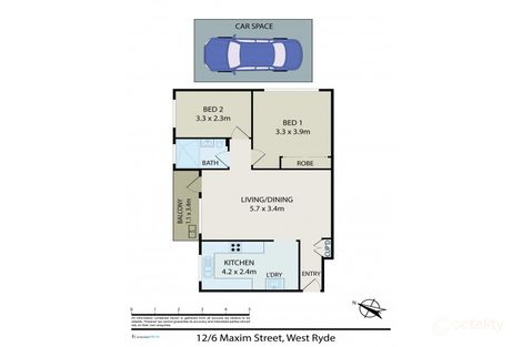 Property photo of 12/6 Maxim Street West Ryde NSW 2114