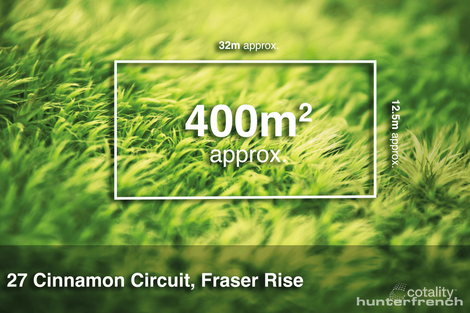27 Cinnamon Cct, Fraser Rise, VIC 3336