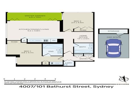 Property photo of 4007/101 Bathurst Street Sydney NSW 2000