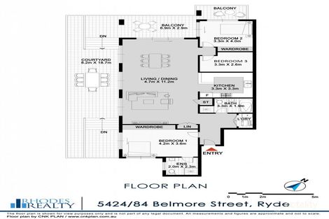 Property photo of 5424/84 Belmore Street Ryde NSW 2112