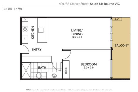 Property photo of 401/85 Market Street South Melbourne VIC 3205