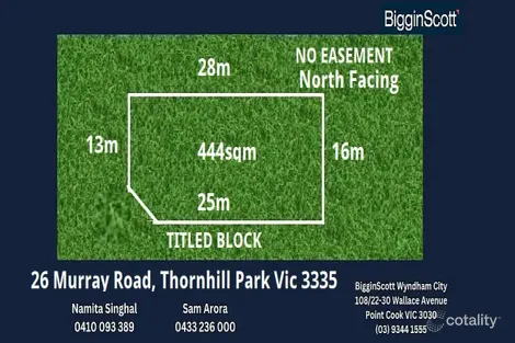 26 Murray Rd, Thornhill Park, VIC 3335