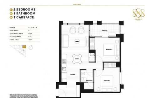 Property photo of 509W/888 Collins Street Docklands VIC 3008